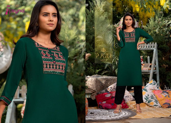 Pari Vol 10 By Psyna Designer Kurtis Catalog